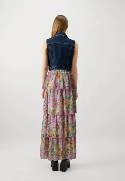 Юбка макси YASADDISON SKIRT YAS, разноцветный