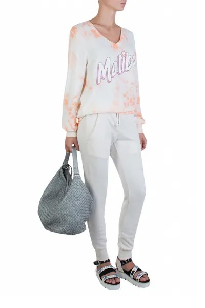 Спортивные брюки женские WILDFOX 81113 белые 38