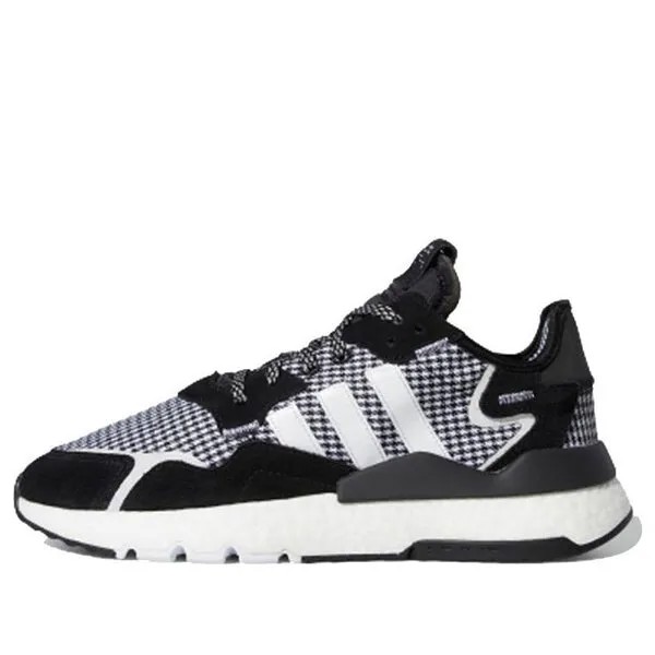 Кроссовки ночные джоггеры Adidas, черный