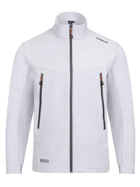 Спортивная куртка мужская Toread Men's Stand-Up Collar Softshell Jacket серая M