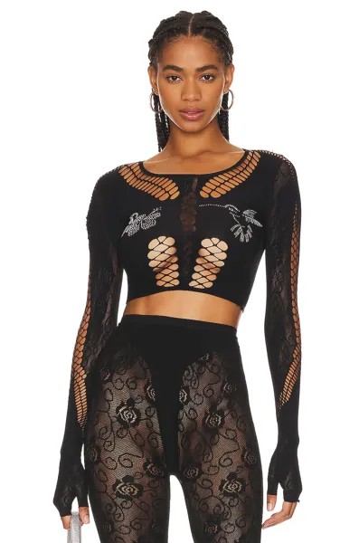 Топ Poster Girl x REVOLVE Harlow, цвет Jet Black