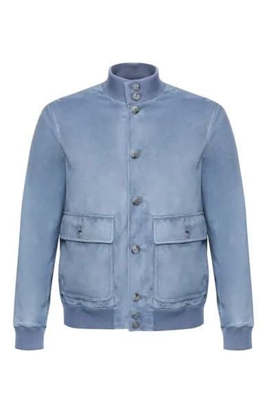 Кожаный бомбер Kiton