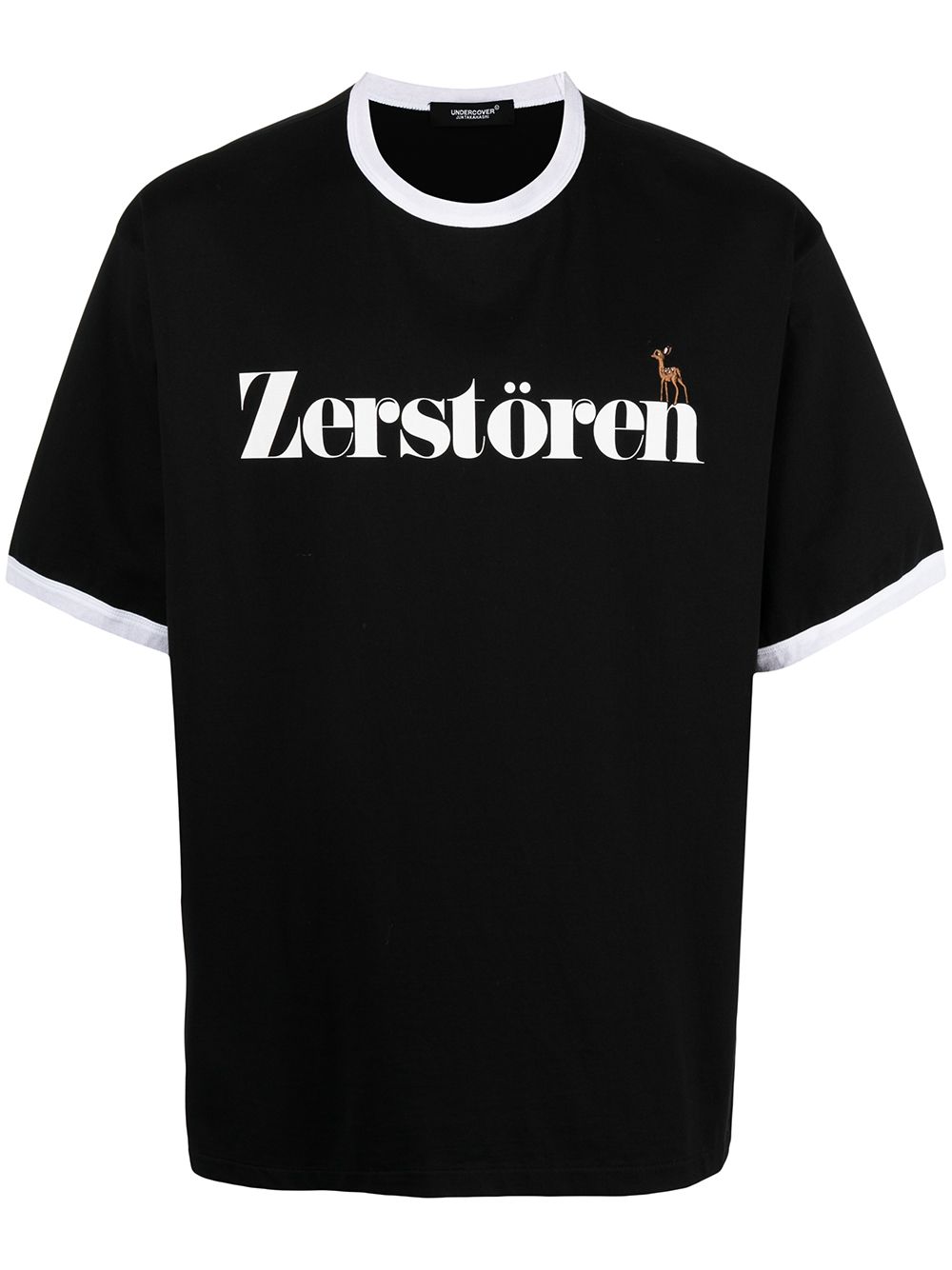 UNDERCOVER футболка с принтом Zerstören