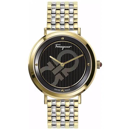 Наручные часы Salvatore Ferragamo Наручные часы Salvatore Ferragamo SFYH00421, золотой, черный