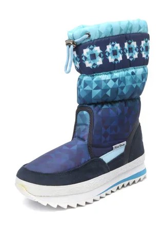 Дутики женские KING BOOTS KB483BL синие 38 RU
