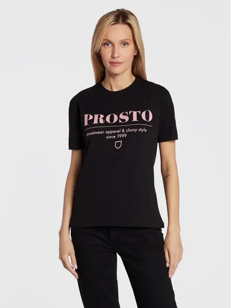 Футболка стандартного кроя Prosto., черный