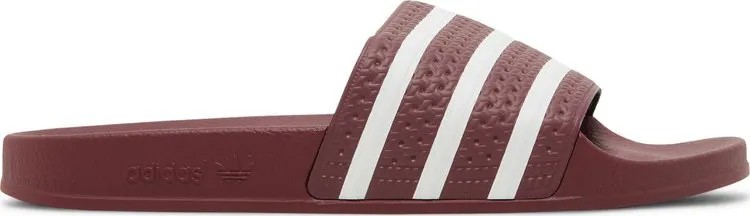 Сандалии Adidas Adilette Slides 'Quiet Crimson', красный