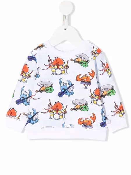 Stella McCartney Kids толстовка с графичным принтом