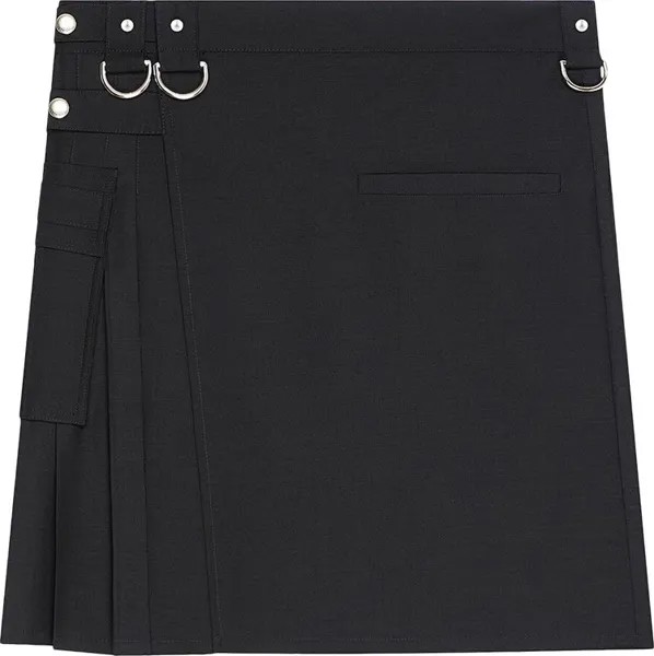 Юбка Givenchy Kilted 'Black', черный