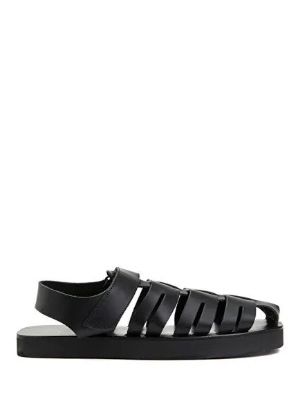 Мужские кожаные сандалии Ancient Greek Sandals, черный