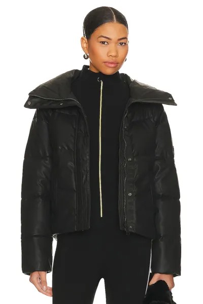 Куртка Alp N Rock Peak Puffer Ii Crop, цвет Black Leather