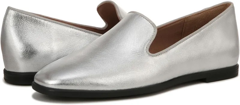 Лоферы Effortless Naturalizer, цвет Silver Leather