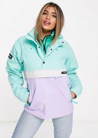 Фиолетово-голубая куртка Berghaus Ski Smock 86-Голубой