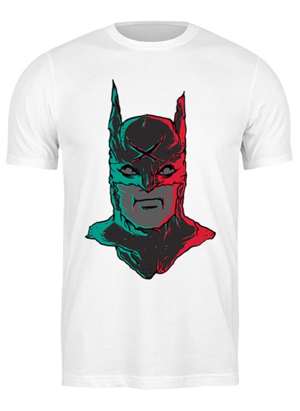 Футболка унисекс Printio Бэтмен (batman) белая XL