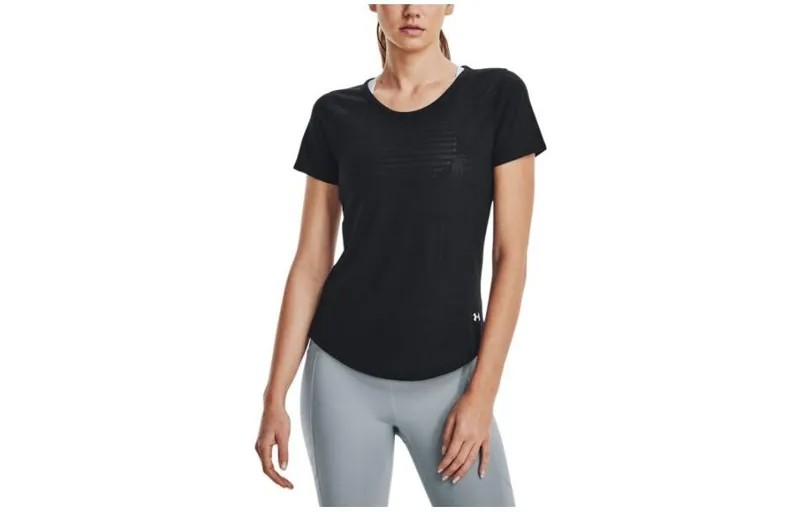 Женская футболка Under Armour, цвет Black