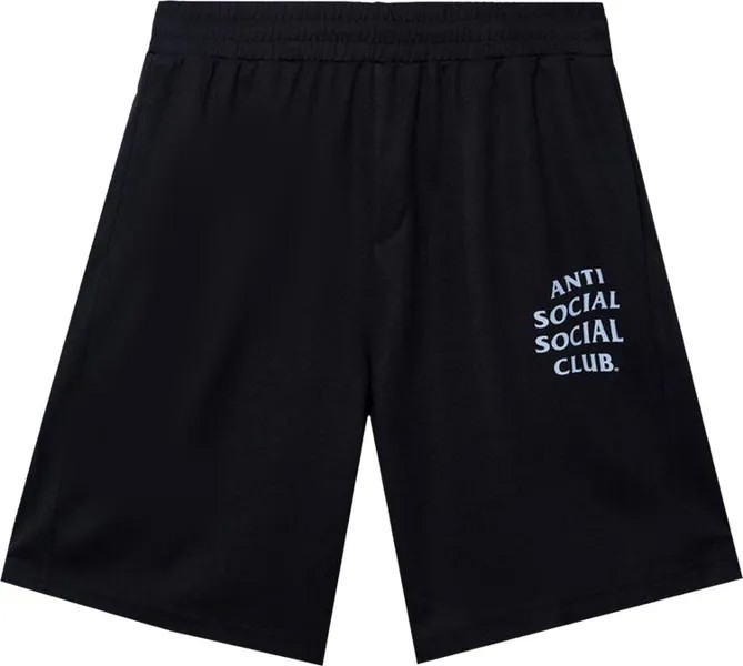 Шорты Anti Social Social Club Never Made The Team Mesh Shorts 'Black', черный