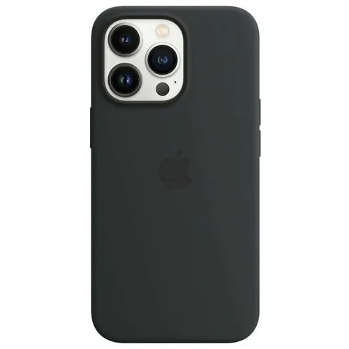 Чехол Apple Silicone Case with MagSafe for iPhone 13 Pro, «тёмная ночь»