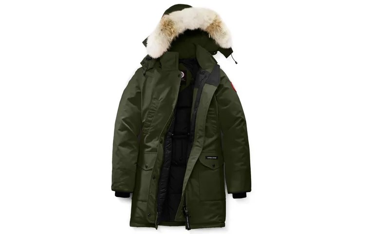 Женский пуховик Canada Goose, Армейский Зеленый