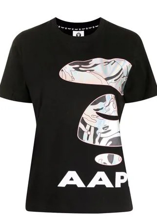 AAPE BY *A BATHING APE® футболка с графичным принтом