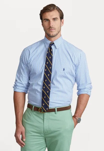 Рубашка LONG SLEEVE SPORT Polo Ralph Lauren Big & Tall, голубой/белый