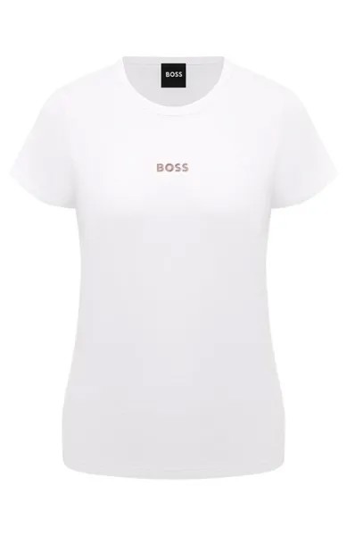 Хлопковая футболка BOSS
