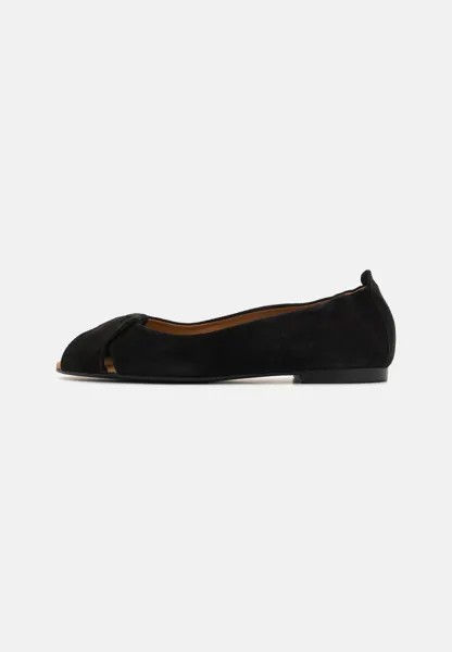 Балетки Peeptoe Billi Bi, цвет black