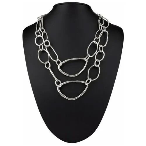 Колье OTOKODESIGN, серебристый