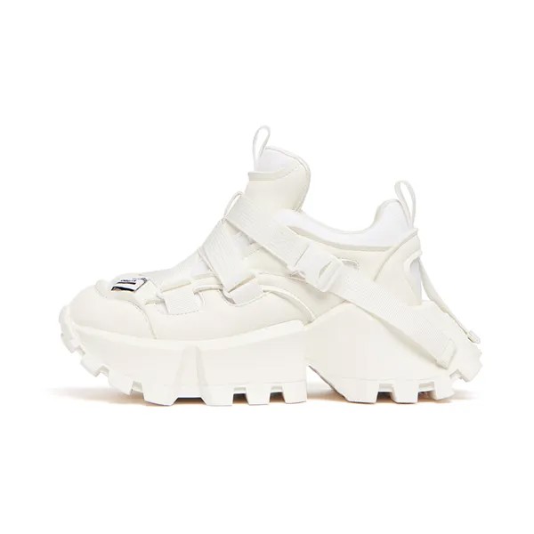 Кроссовки KEDDO Chunky Sneakers Women's Low-top, черный