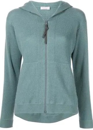 Brunello Cucinelli худи в рубчик