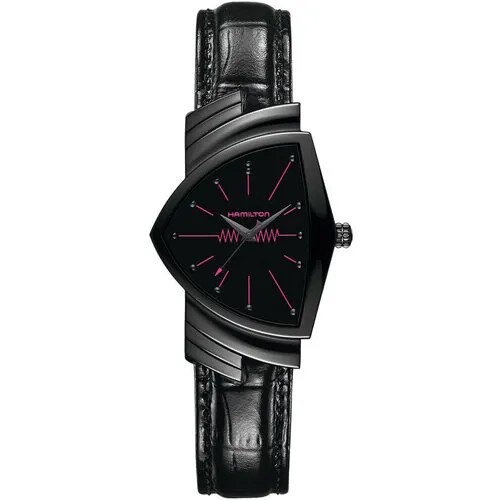 Наручные часы Hamilton Наручные часы Hamilton H89421731, черный, розовый