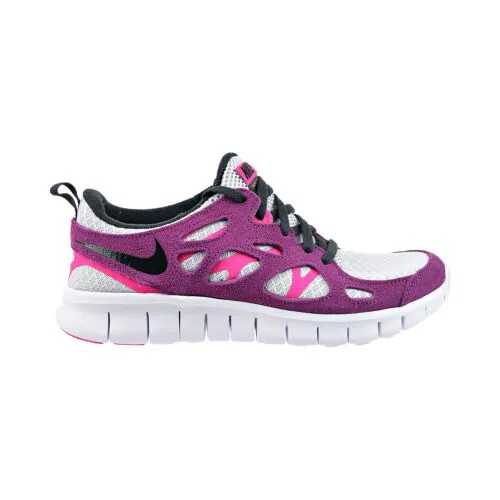Детские кроссовки Nike Free Run 2 (GS) Pure Platinum-White-Sangria DD0163-001