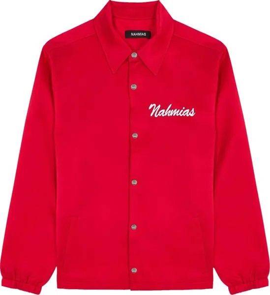 Куртка Nahmias Miracle Academy Silk Coach 'Cherry', красный