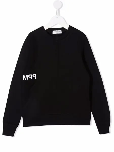 Paolo Pecora Kids толстовка из джерси с логотипом