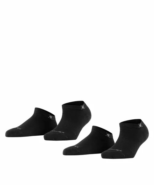 Носки Burlington Sneaker Everyday 2 Pack, черный
