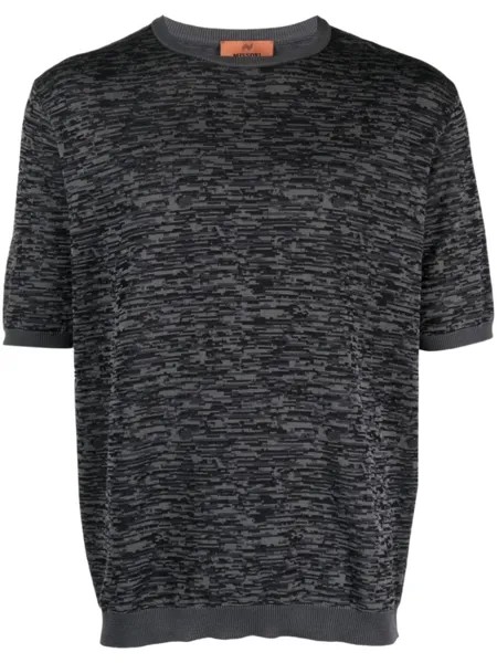 Missoni джемпер с короткими рукавами, серый