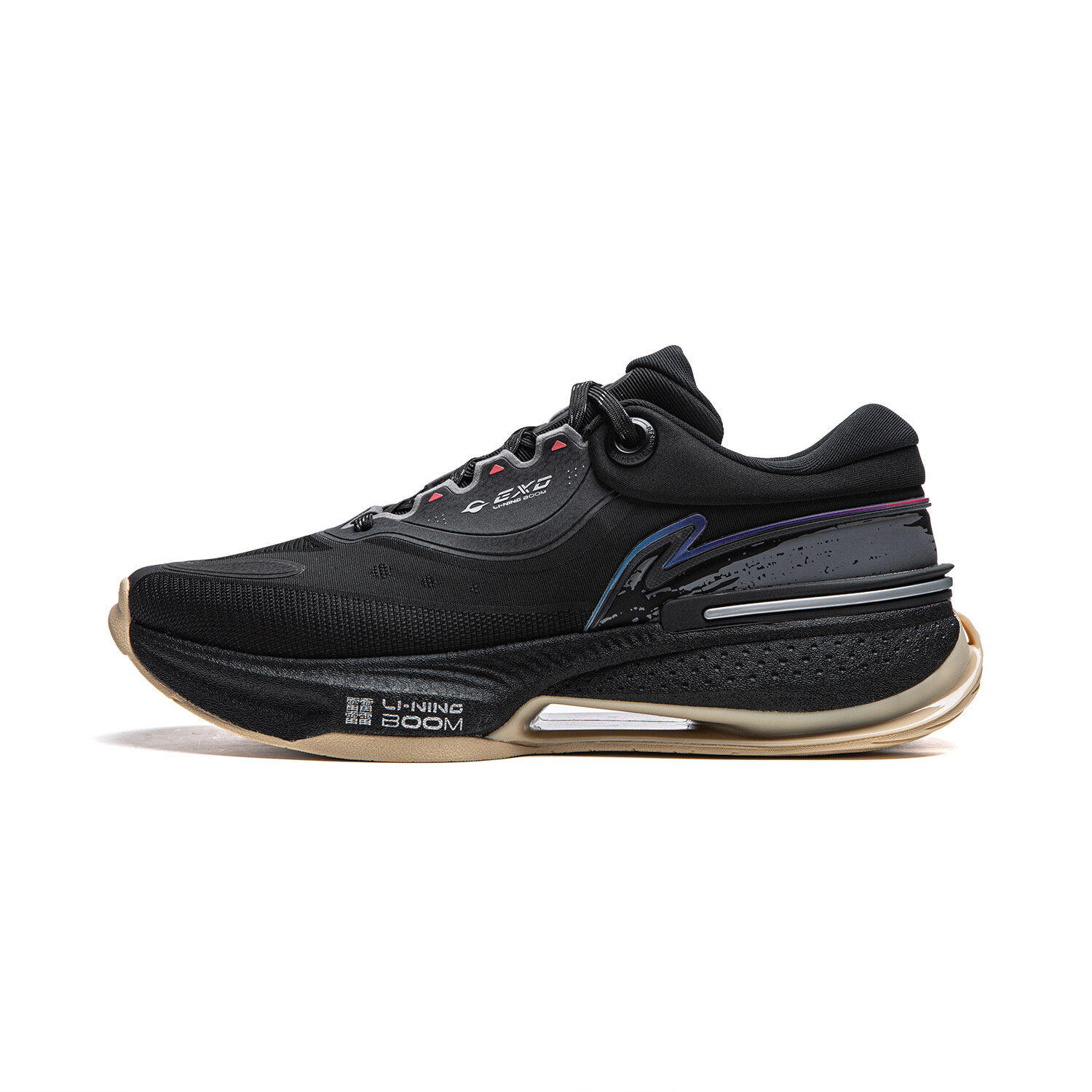 Кроссовки LINING Exceed 8 Lifestyle Shoes Men Low-top Black, черный