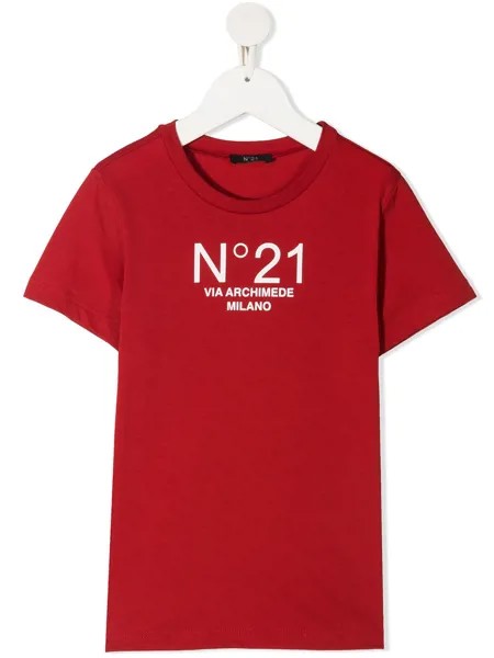 Nº21 Kids футболка с логотипом