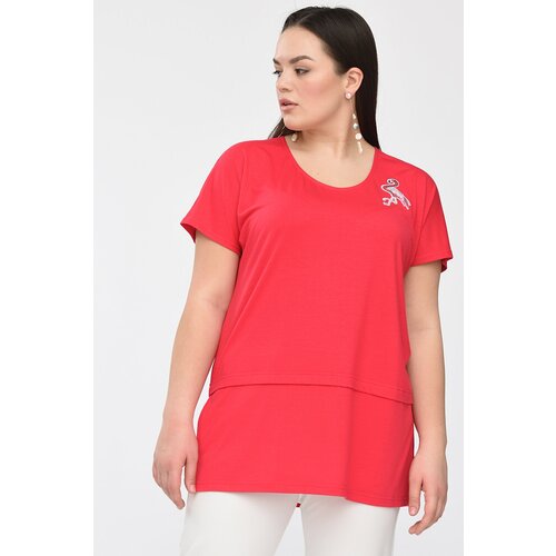 Блуза SVESTA, размер 52, красный