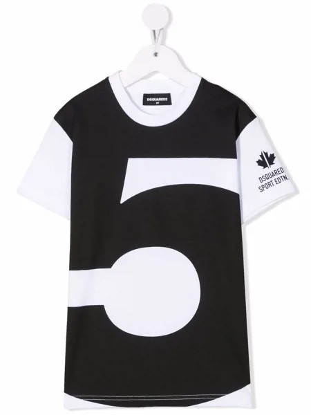 Dsquared2 Kids футболка с принтом