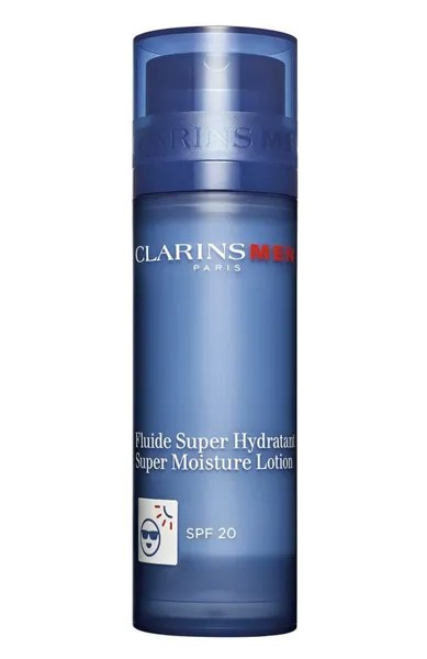 Интенсивно увлажняющий лосьон для лица Men Fluide Super Hydratant SPF 20 (50ml) Clarins