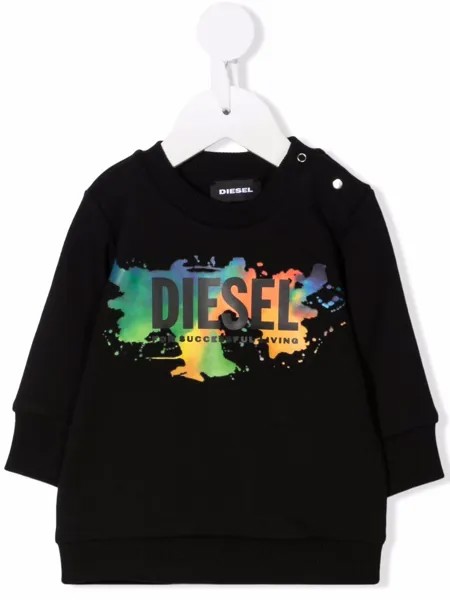 Diesel Kids толстовка с логотипом
