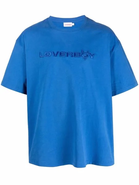 Charles Jeffrey Loverboy футболка с вышитым логотипом