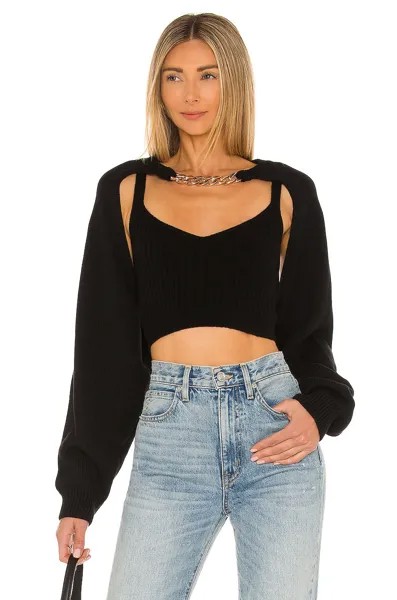 Пуловер Bubish X REVOLVE Ava Knit Bolero, черный