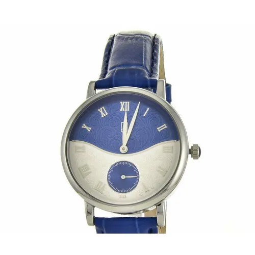 Наручные часы УЧЗ 3058L-3, белый, синий