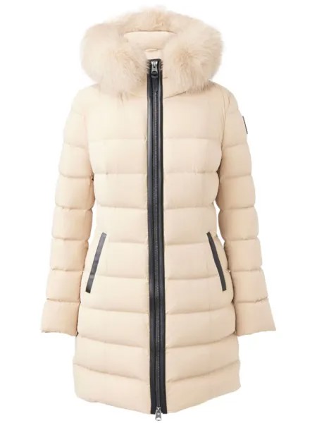 Mackage стеганый пуховик Calla, нейтральный цвет