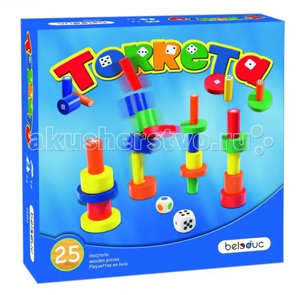 Beleduc Развивающая игра Башенки 22303
