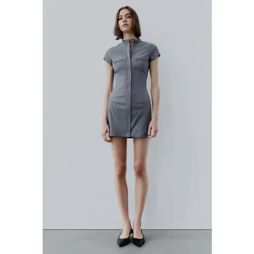Сарафан Zara, размер M, серый