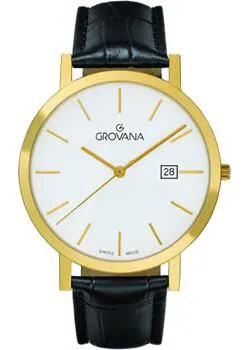 Швейцарские наручные  мужские часы Grovana 1230.1913. Коллекция Fashion