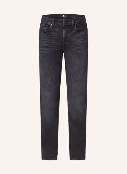 Джинсы Slimmy Earthkind Slim прямого кроя 7 For All Mankind, черный
