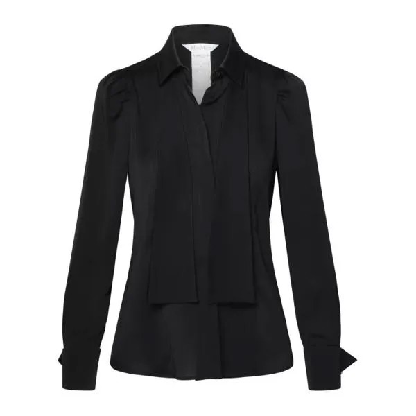 Футболка silk shirt Max Mara, черный